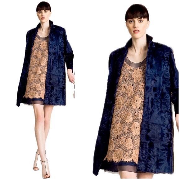 PINK LACE! W/Tags! Carolina Herrera $2290 Runway Flirty Silk Bow A-Line Dress 10 - Picture 2 of 10